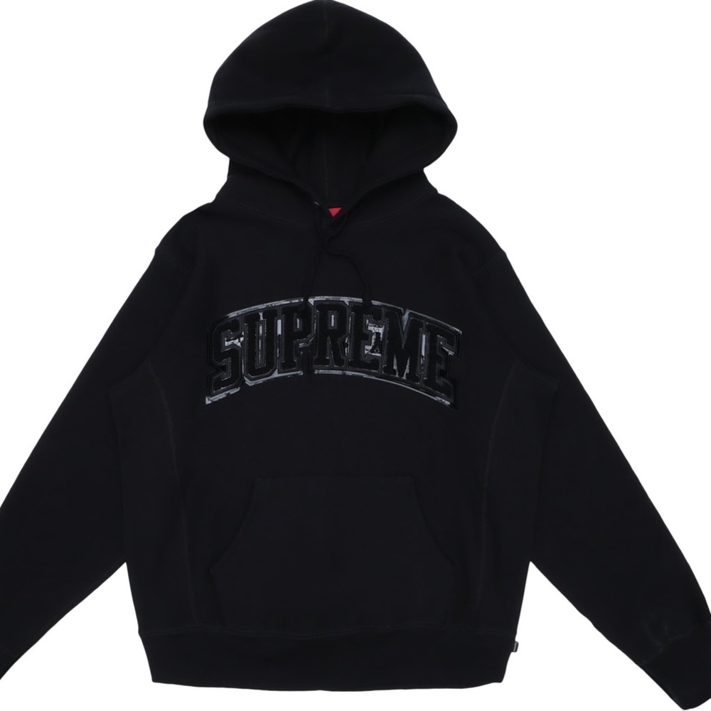 Supreme logo hood